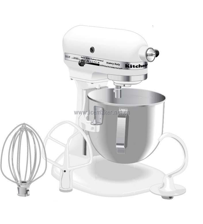 美國KitchenAid廚寶專業(yè)攪拌機5K5SSWH（升降式）