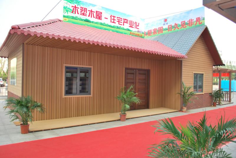 青島木塑廊架/木塑房屋圖片