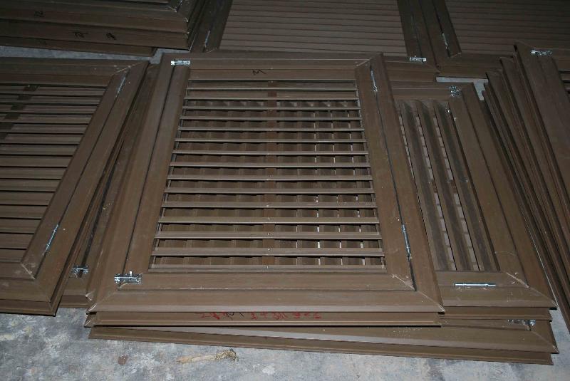 山東木塑格柵圖片