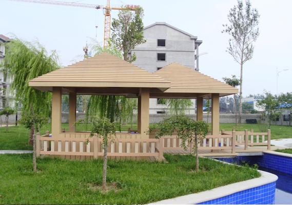 供應青島木塑候車亭/涼亭系列產(chǎn)品