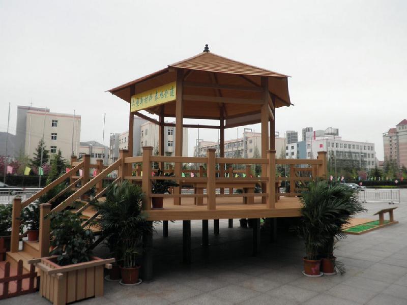 供應(yīng)需要木塑找泰旭/室外景觀涼亭