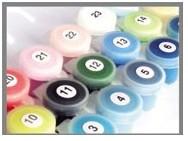 供應(yīng)數(shù)字油畫4050 DIY手繪油畫 客廳裝飾畫 海之風(fēng)韻