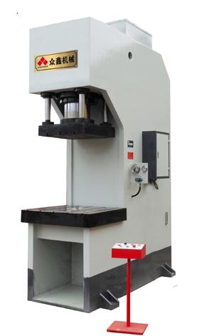 315噸單柱液壓機(jī)單柱油壓機(jī)圖片