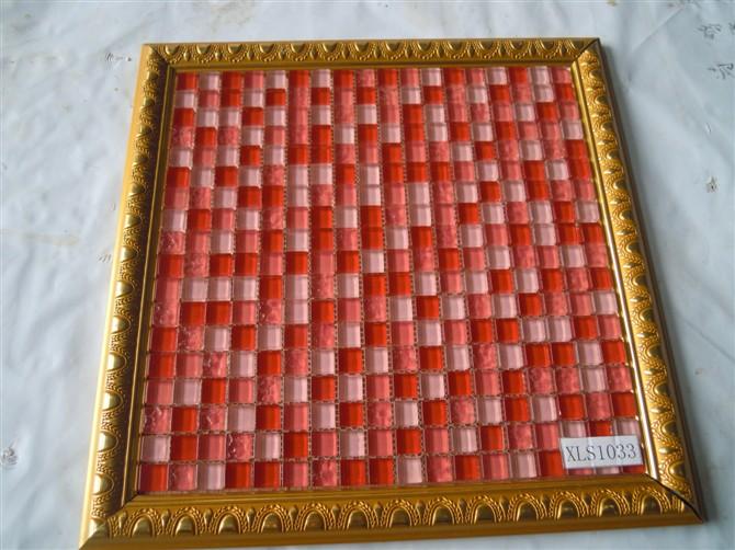 供應(yīng)山西運城不銹鋼玻璃馬賽克，佛山喜樂森玻璃馬賽克廠。