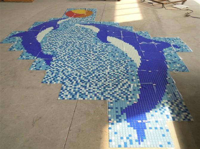 供應(yīng)江蘇無(wú)錫鏡面玻璃馬賽克，拼鏡鏡面玻璃馬賽克廠。