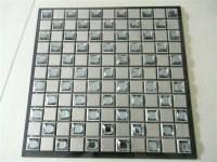 供應(yīng)江西304不銹鋼馬賽克，304材質(zhì)做成的不銹鋼銀色馬賽克，光面。