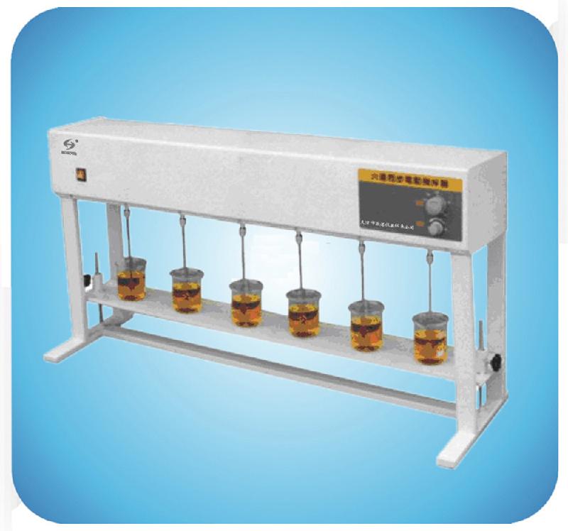 供应OJ-6系列六联同步电动搅拌器厂家直销图片