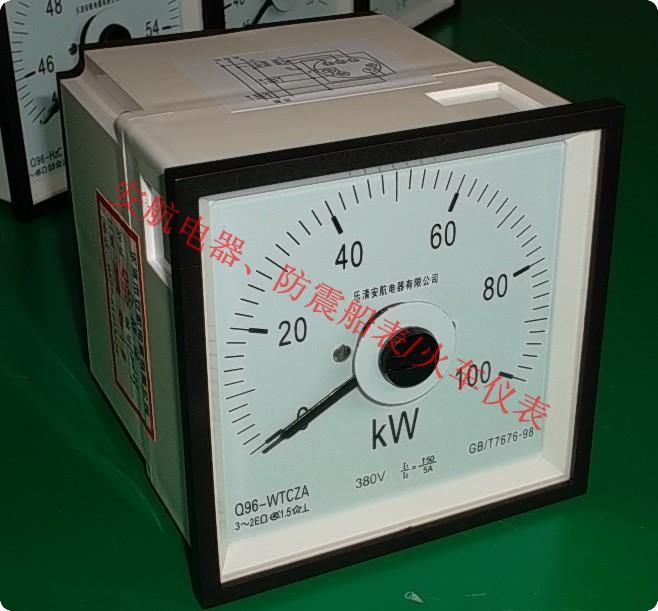 船表Q96-WTCZA功率表圖片