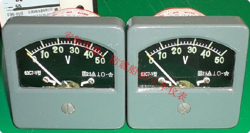 船表63C7電壓表0-50V圖片