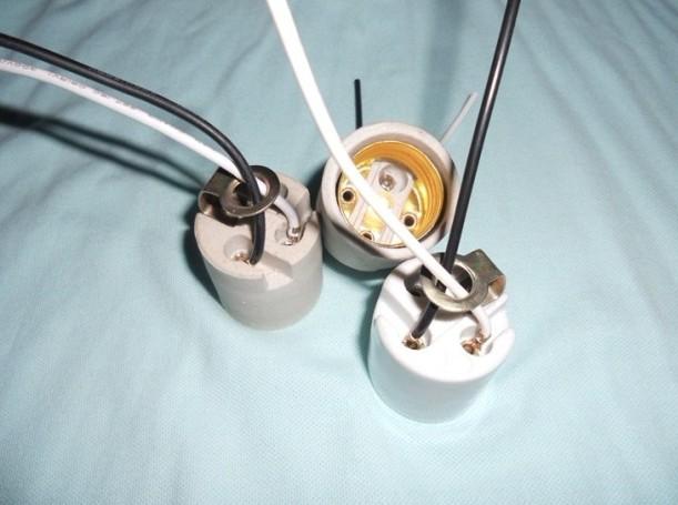 E26陶瓷燈頭圖片