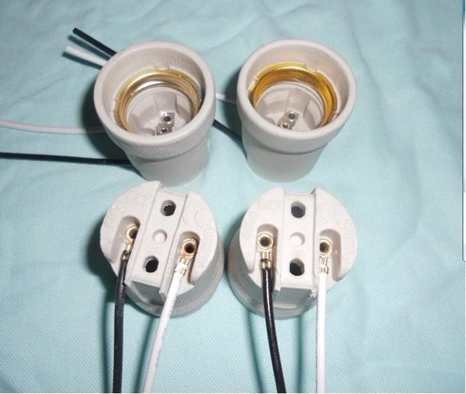 供應(yīng)E27陶瓷燈頭F519瓷燈頭