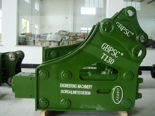 勾機破碎錘  炮頭 T130 釬桿100配小松 卡特 住友12-17