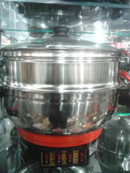 供應不銹鋼電熱鍋，不銹鋼電熱鍋廠家直銷，不銹鋼電熱鍋批發(fā)