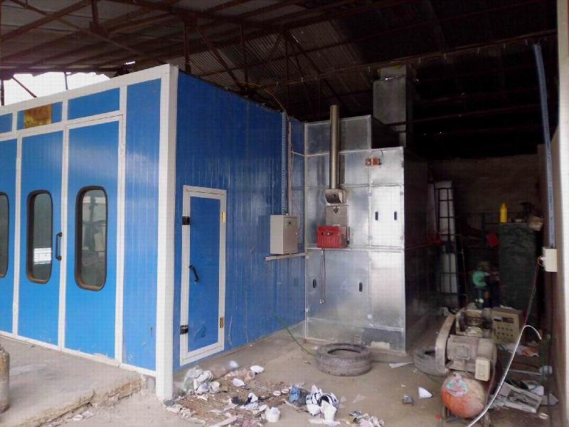 青海西寧汽車烤漆房圖片