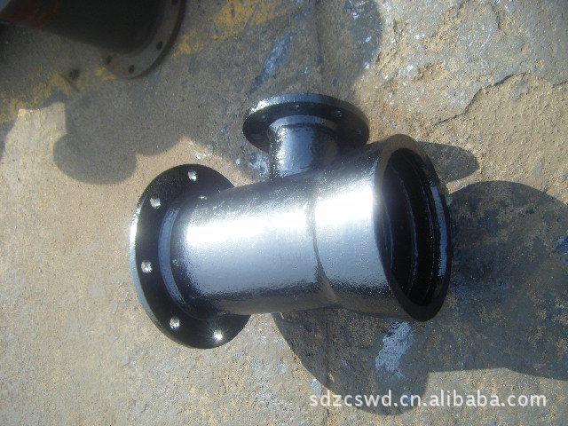 雙盤一承異形球墨鑄鐵管件圖片