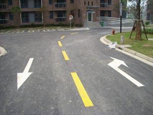 供應上海交通設施有限公司道路劃線