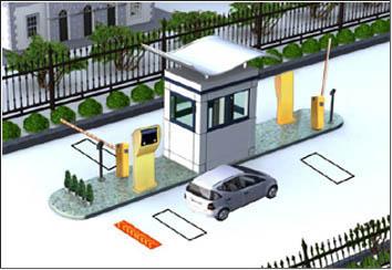供應鄭州智能停車場車輛進出通道設備