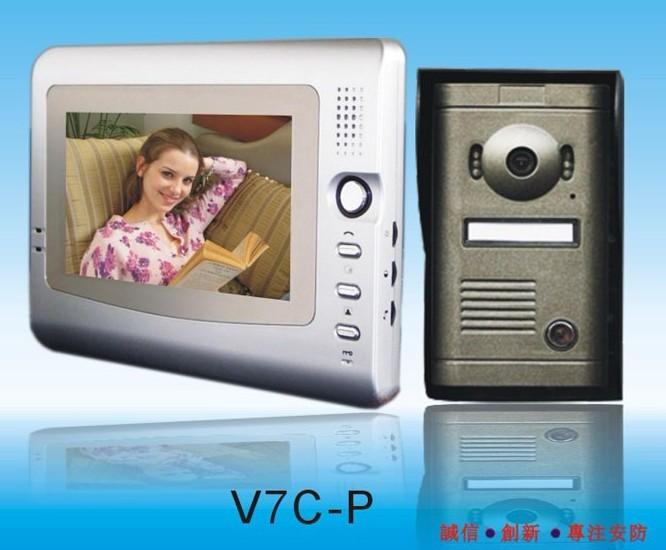 供應(yīng)鄭州廠家直銷別墅彩色可視對講門鈴