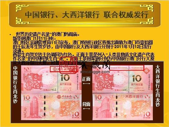 供應十運鈔王中國生肖*鈔
