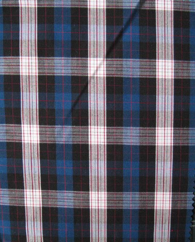 供應竹纖維色織格子面料