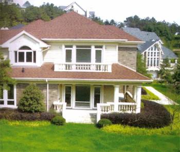 黑龍江哈爾濱玻纖彩色瀝青瓦性圖片