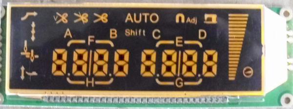 供应缝纫机用LCD液晶显示模块