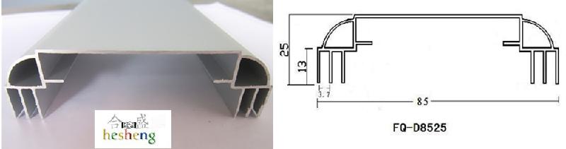 LED显示屏门头屏边框DQ-D8525外壳图片