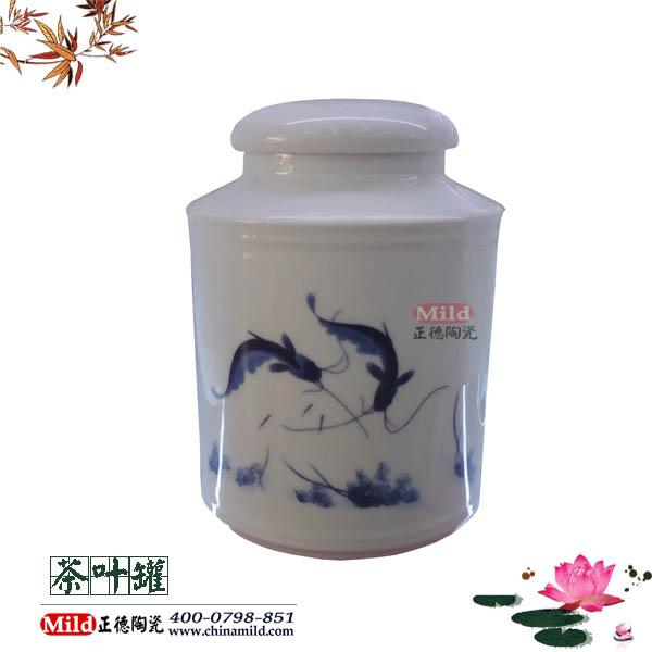 供應(yīng)景德鎮(zhèn)茶葉罐 北京茶葉罐 訂制陶瓷罐子廠家