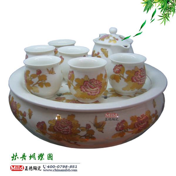 供應(yīng)青花瓷茶具手繪陶瓷茶具功夫茶具