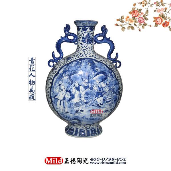 供应景德镇青花瓷工艺品粉彩瓷工艺品高档商务礼品陶瓷纪念品收藏品