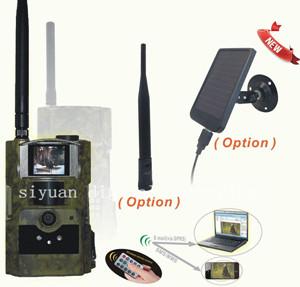 供应通讯功能红外监控打猎照相机 野外动物保护彩信监控摄像机 .