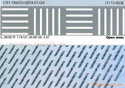 長圓孔篩板/篩片圖片