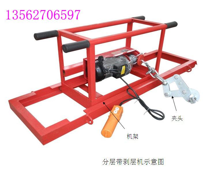 分層帶剝層機