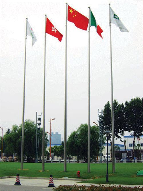 韶關(guān)不銹鋼旗桿價(jià)格和錐形旗桿廠家圖片