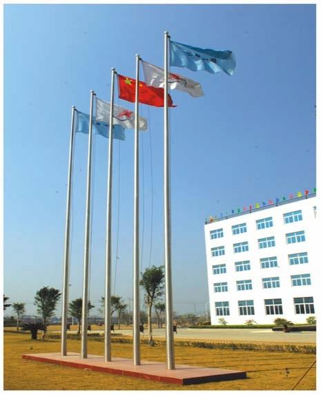 不銹鋼錐形旗桿圖片/不銹鋼錐形旗桿樣板圖 (4)