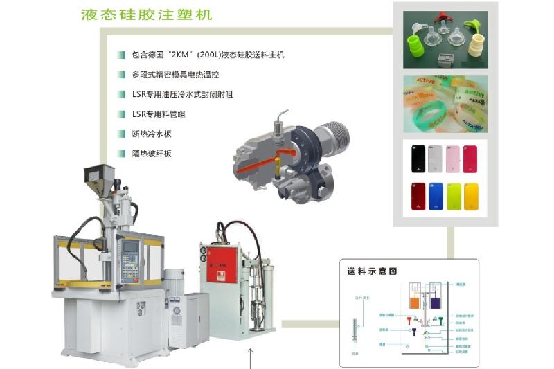 液态硅胶注塑机/LSR立式注塑机图片