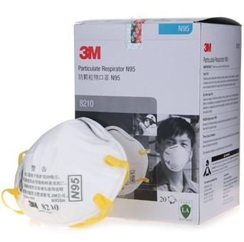 3M防护口罩N95防尘口罩3M8210防护口罩