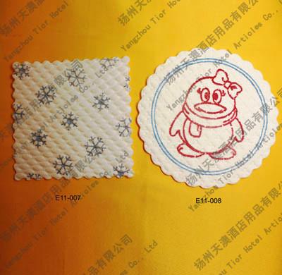 天澳賓館客房一次性杯墊圖片