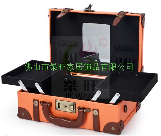 供應(yīng)彩妝香水美妝工具化妝品工具箱I手提鋁箱I化妝箱I演出道具箱I鋁箱