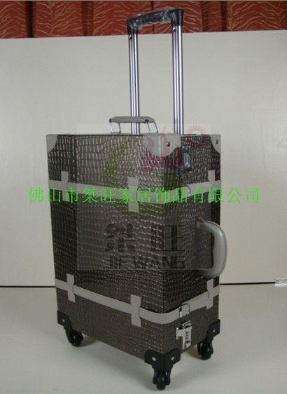 供應(yīng)PU皮拉桿化妝箱多功能拉桿化妝箱手提拉桿化妝箱