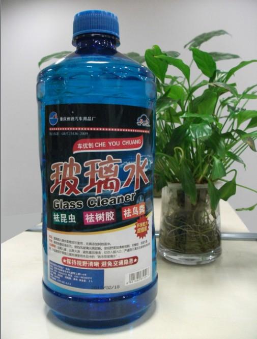 车优创 汽车玻璃水 汽车挡风玻璃清洗液 除虫胶 2L 汽车用品