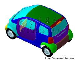 供應(yīng)藝術(shù)模具半透明汽車(chē)模具