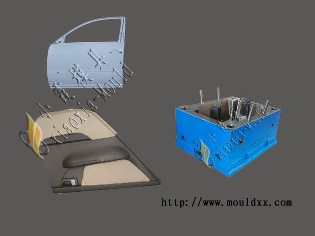 小霞模具保質(zhì)量轎車門注塑模具圖片