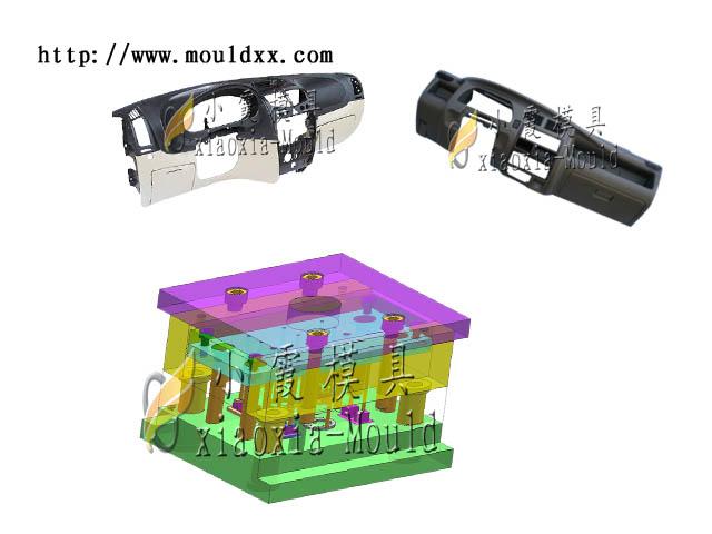 改性共聚汽車儀表注塑模具圖片
