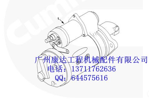 供应3957597康明斯起动机图片