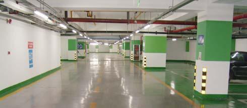停車場地坪工業(yè)地坪漆圖片