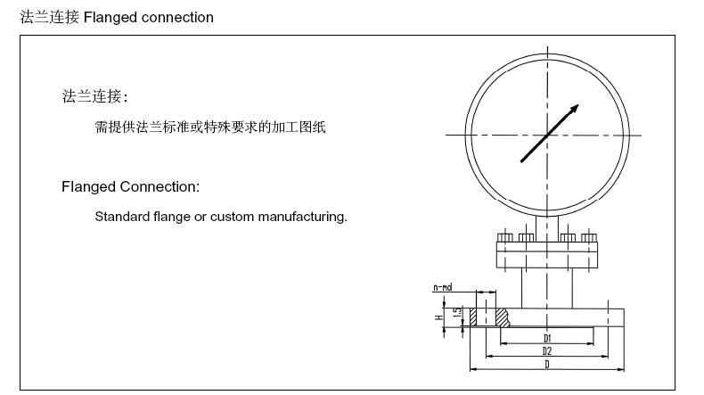 北京現(xiàn)貨供應(yīng)布萊迪原廠隔膜壓力表YTP-100HF2B