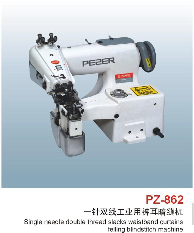 PZ862一针双线工业用裤耳暗图片