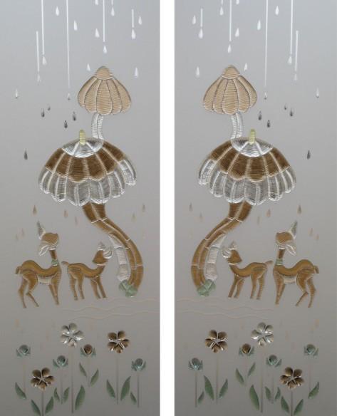 供應(yīng)車刻玻璃Acid-etched-float-glass