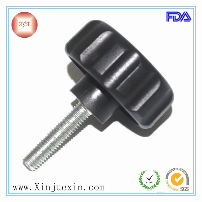 供應(yīng)尼龍塑膠直紋把手機(jī)械塑料把手運動器材把手